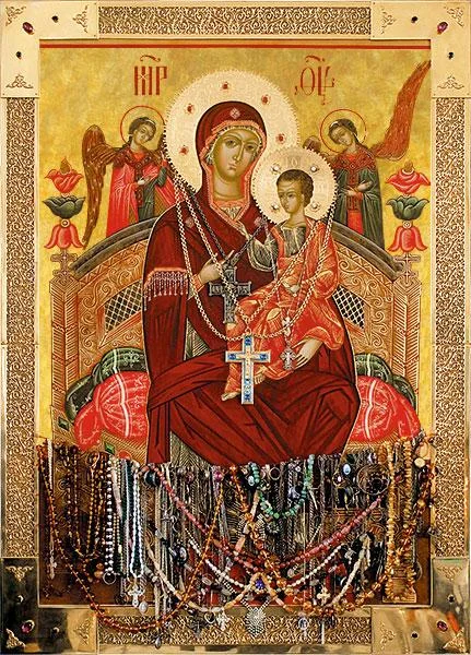 Чудотворная икона Божией Матери «Всецарица»